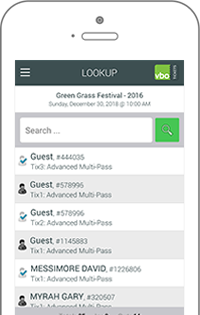 VBO Touch App