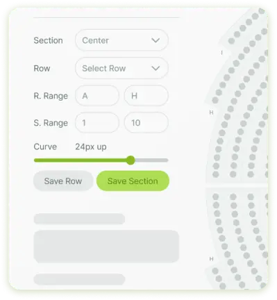 Seatmap Builder seat arrangement tool