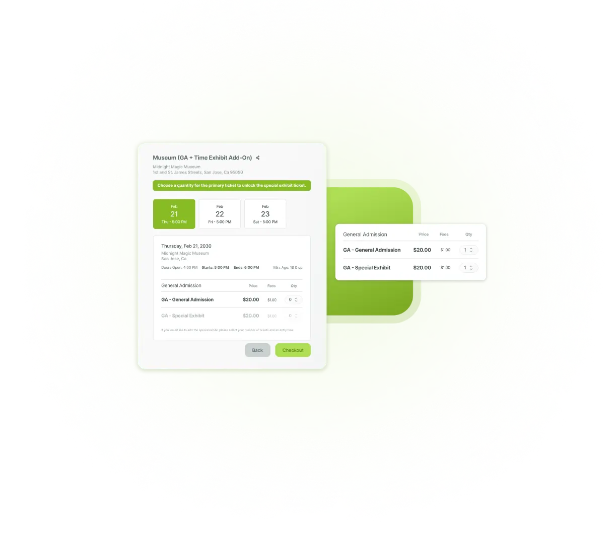 VBO's conditional ticketing powers your offer customization to increase customer satisfaction and sales.