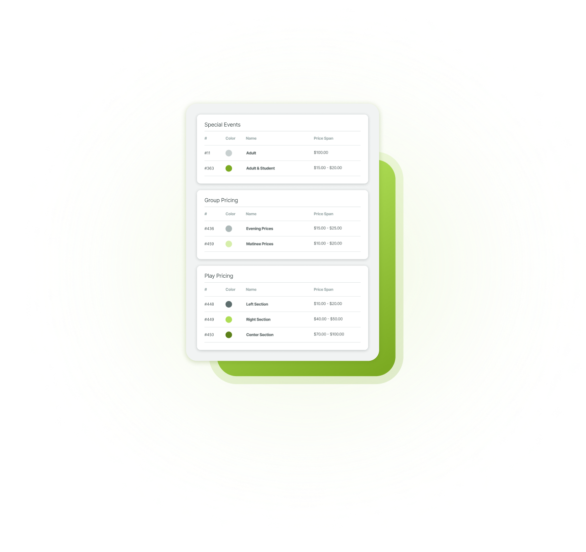 Price Groups from VBO Tickets let's you customize seating and pricing for you events for better control and to increase sales.