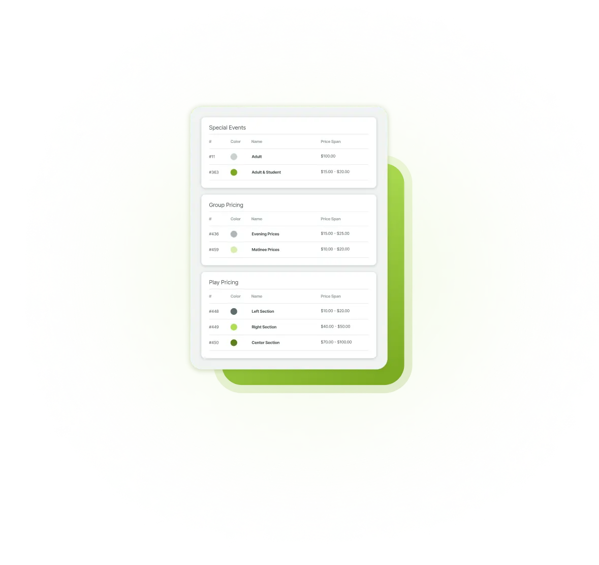Price Groups from VBO Tickets let's you customize seating and pricing for you events for better control and to increase sales.