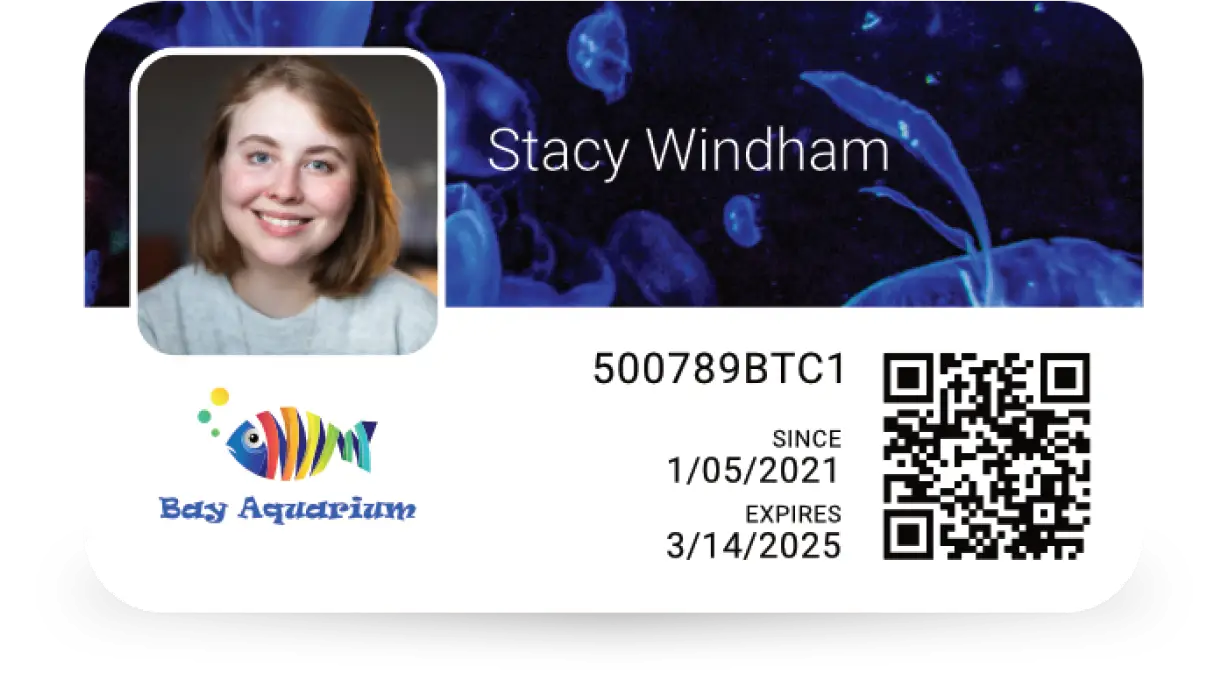 Ticketless Membership Access member card